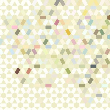 Renk fraktal geometrik soyut desen