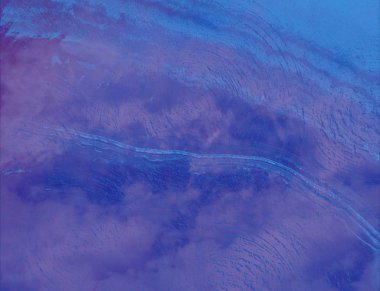 boşluk ile soyut mavi arka plan