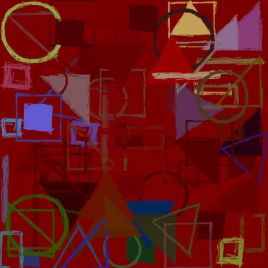 modern soyut geometrik desen arka plan