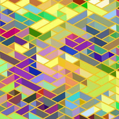 Geometrik desenli soyut doku