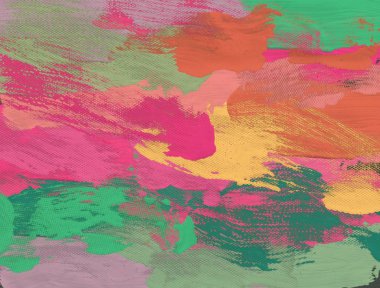 El yapımı tuvale yağlı boya. Soyut sanat dokusu. Renkli doku. Modern sanat eserleri. Yağlı boya darbeleri. Fırça darbeleri. Modern sanat. Çağdaş sanat. Sanatsal tuval.  