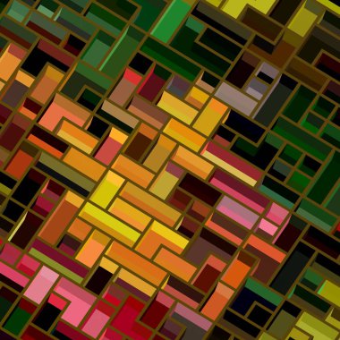 Geometrik desenli soyut doku