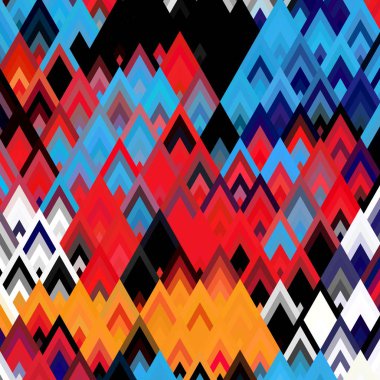 Geometrik desenli soyut doku