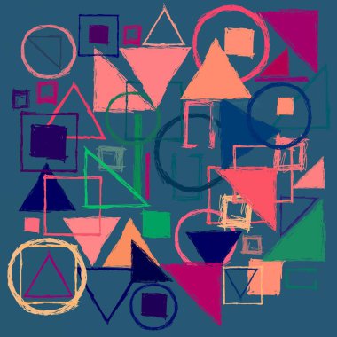 soyut renkli arkaplan, alanı kopyala  