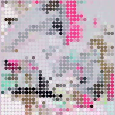 Geometrik desenli soyut doku