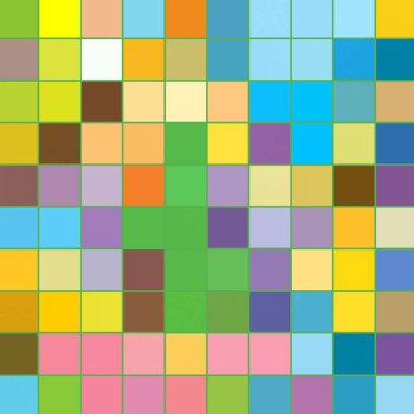 Geometrik desenlerle soyut sanat dokusu