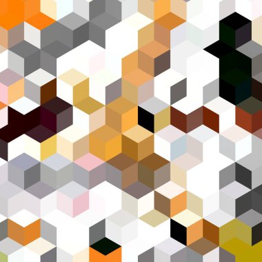 Geometrik desenlerle soyut sanat dokusu