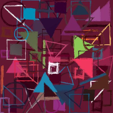 modern soyut geometrik desen arka plan