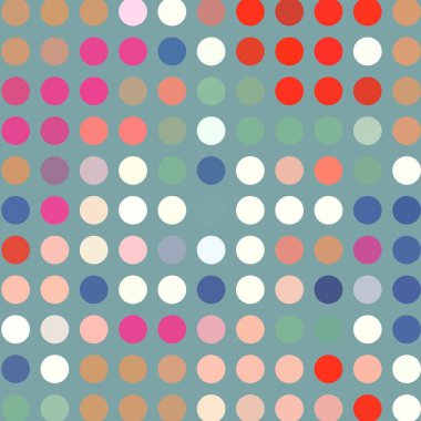 Dikişsiz nokta deseni. Vektör yinelenen doku.