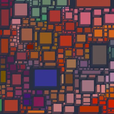 kareli soyut geometrik desen