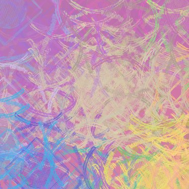 pembe çiçeklersoyut illüstrasyon