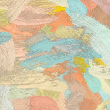 El yapımı tuvale yağlı boya. Soyut sanat dokusu. Renkli doku. Modern sanat eserleri. Yağlı boya darbeleri. Fırça darbeleri. Modern sanat. Çağdaş sanat. Sanatsal tuval.