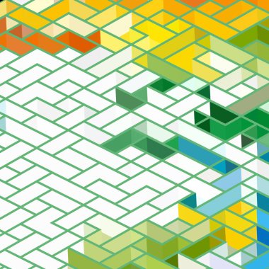 Geometrik desenli soyut doku