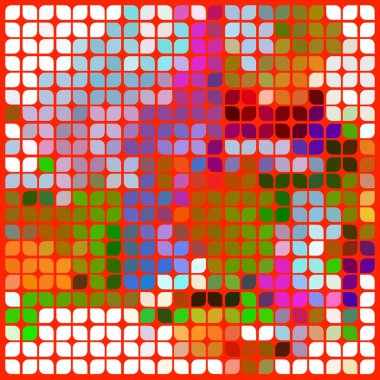 Geometrik desenli soyut doku