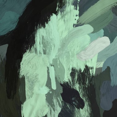 Tuval el yapımı yağlıboya. Renkli doku. Fırça darbeleri. Renkli görüntü. Modern sanat. Çağdaş sanat.