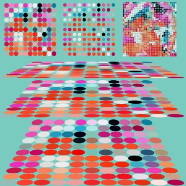 Soyut sanat dokusu. Renkli doku. Modern sanat eserleri. Renkli görüntü. Modern sanat. Çağdaş sanat.