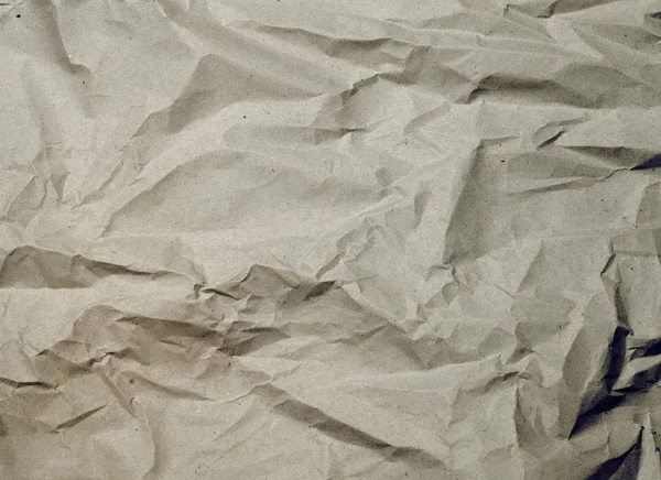 抽象的なくしゃくしゃになった紙のテクスチャの背景 — ストック写真