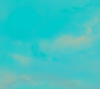 Mavi gökyüzündeki bulutlar