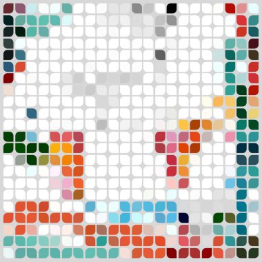 farklı kareler renkli arka plan.