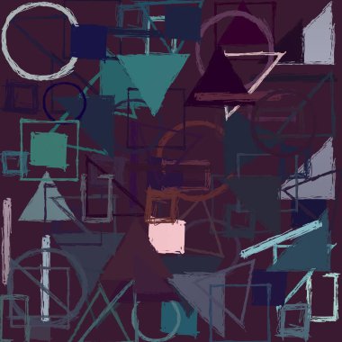 modern soyut geometrik desen arka plan