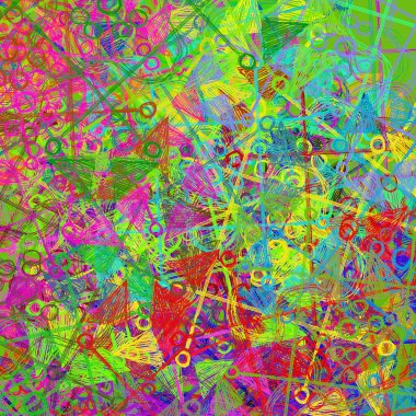 Renkli çiçeklerle kusursuz desen