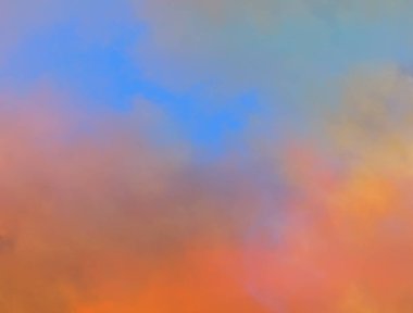 soyut grunge bulutlar, kopya alanı ile renkli arka plan