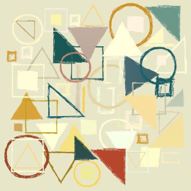 Geometrik desenli soyut doku