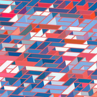 Geometrik desenli soyut doku