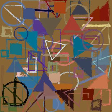 modern soyut geometrik desen arka plan