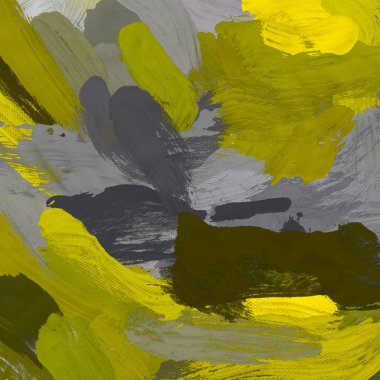 Tuval arka plan üzerine yağlıboya