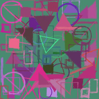 modern soyut geometrik desen arka plan