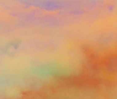 Renkli gökyüzü ile soyut arkaplan