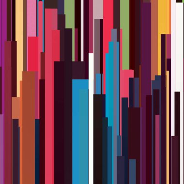 arka planda renkli kalemler