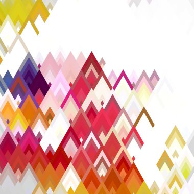 Geometrik desenlerle soyut sanat dokusu