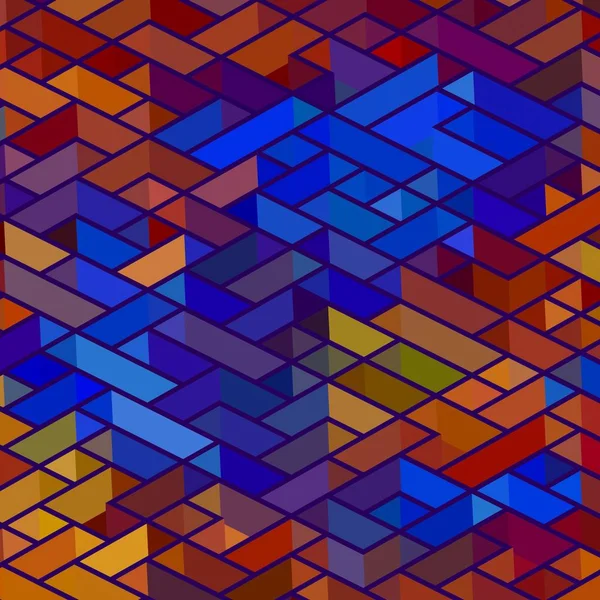 幾何学的パターンを持つ抽象テクスチャ — ストック写真