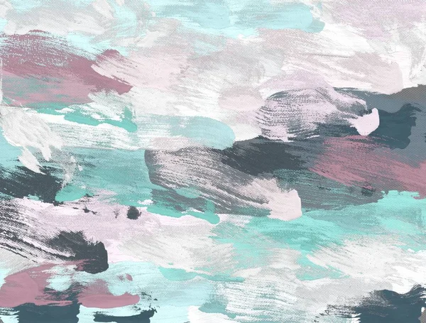 El yapımı tuvale yağlı boya. Soyut sanat dokusu. Renkli doku. Modern sanat eserleri. Yağlı boya darbeleri. Fırça darbeleri. Modern sanat. Çağdaş sanat. Sanatsal tuval.  