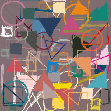 modern soyut geometrik desen arka plan