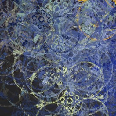 çiçeklerle soyut illüstrasyon doku arka plan