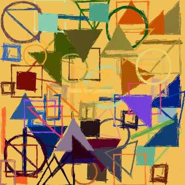 modern soyut geometrik desen arka plan