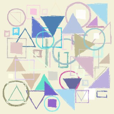 Geometrik desenli soyut doku