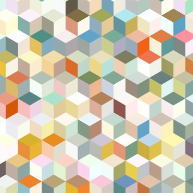 Geometrik desenlerle soyut sanat dokusu