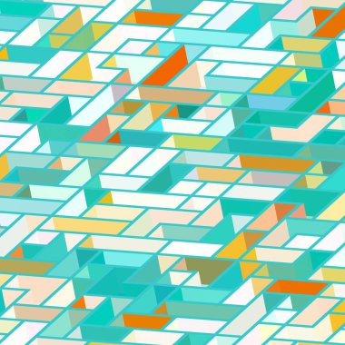 Geometrik desenli soyut doku