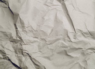 Buruşmuş kağıt dokusu arkaplanı.