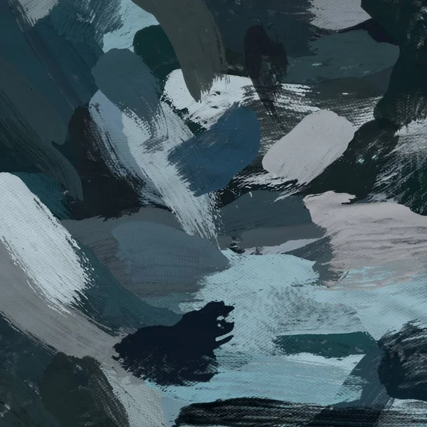 Tuval el yapımı yağlıboya. Renkli doku. Fırça darbeleri. Renkli görüntü. Modern sanat. Çağdaş sanat.