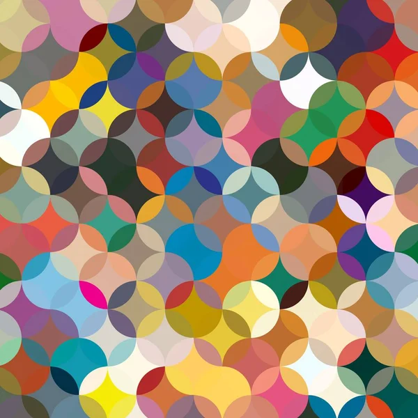 Renk fraktal geometrik soyut desen