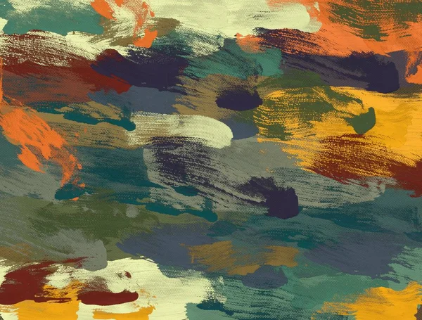 El yapımı tuvale yağlı boya. Soyut sanat dokusu. Renkli doku. Modern sanat eserleri. Yağlı boya darbeleri. Fırça darbeleri. Modern sanat. Çağdaş sanat. Sanatsal tuval.  