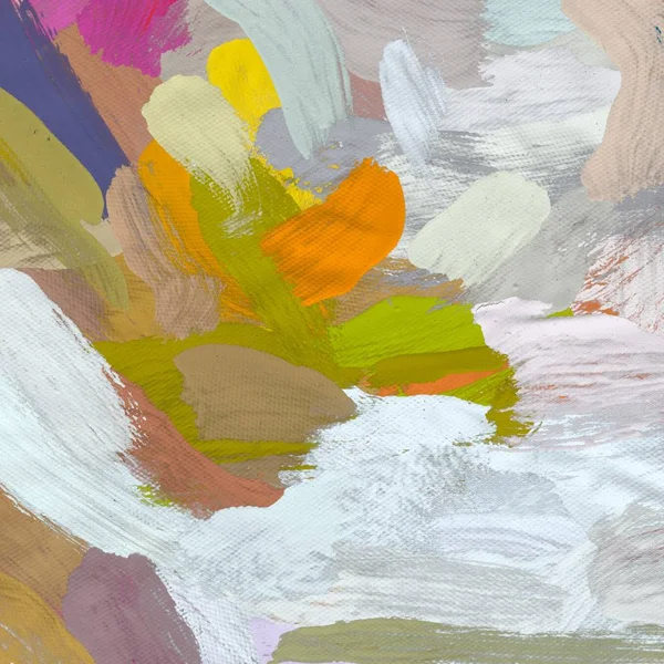 Tuval arka plan üzerine yağlıboya