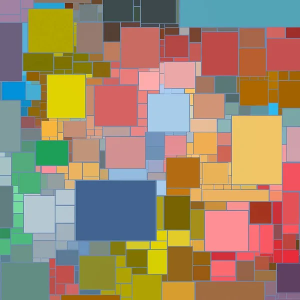 텍스처입니다 사각형과 다채로운 미술품 다채로운 이미지 — 스톡 사진