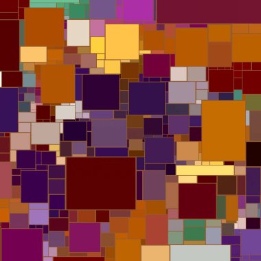 Soyut sanat dokusu. Kareler ile renkli doku. Modern sanat eserleri. Renkli görüntü