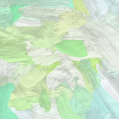 Tuval arka plan üzerine yağlıboya